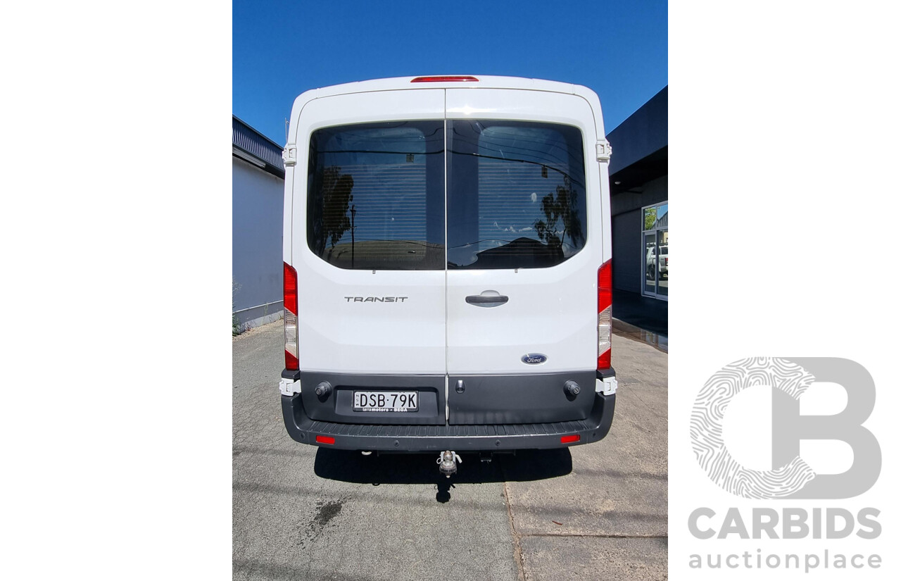 7/2017 Ford Transit 350L LWB MID ROOF VO 5d Van White 2.2L Turbo Diesel