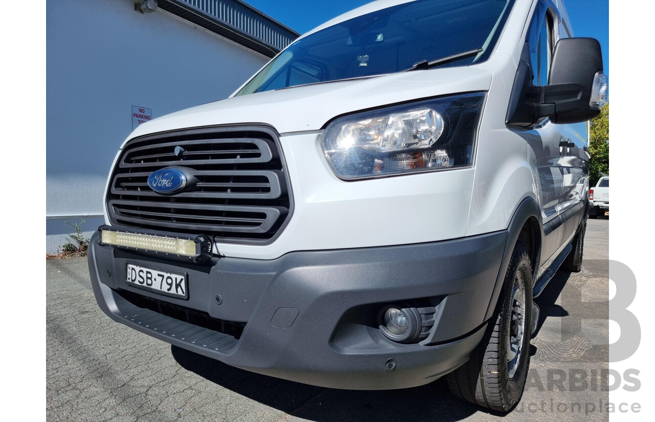 7/2017 Ford Transit 350L LWB MID ROOF VO 5d Van White 2.2L Turbo Diesel