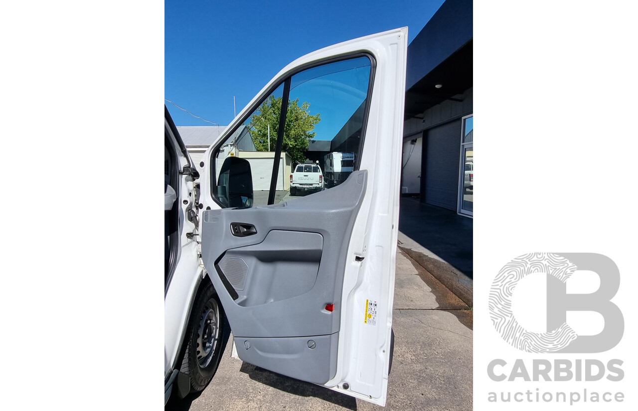 7/2017 Ford Transit 350L LWB MID ROOF VO 5d Van White 2.2L Turbo Diesel