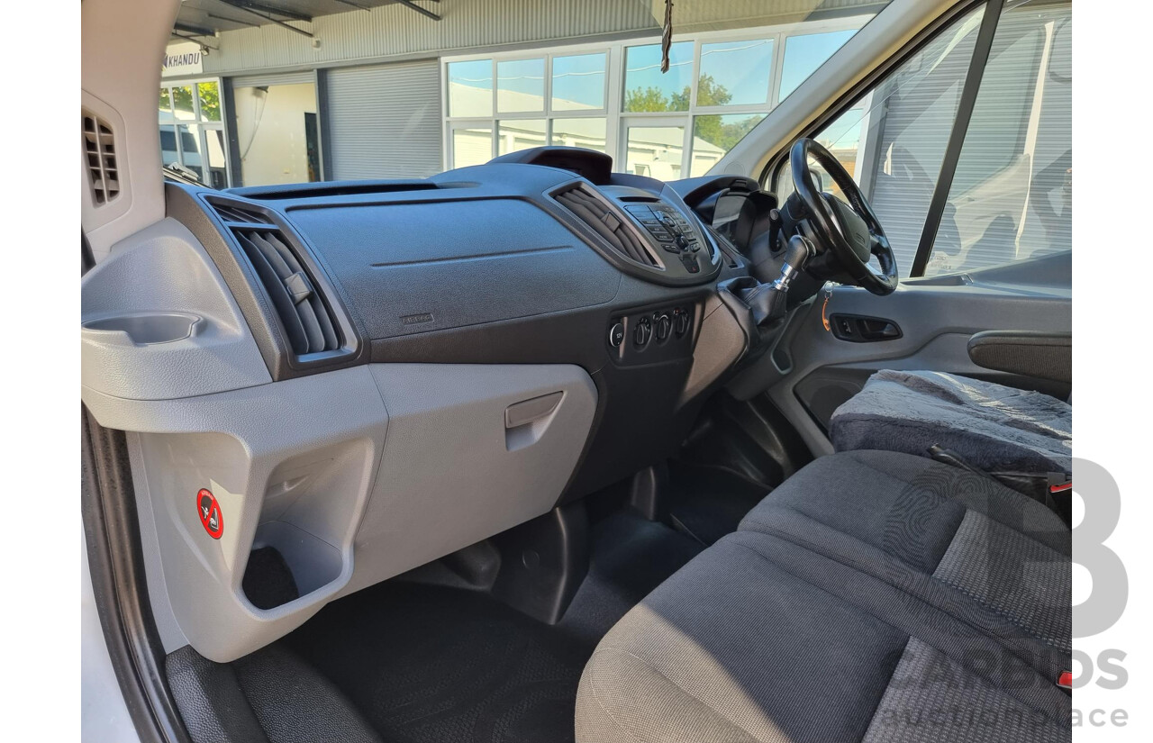 7/2017 Ford Transit 350L LWB MID ROOF VO 5d Van White 2.2L Turbo Diesel