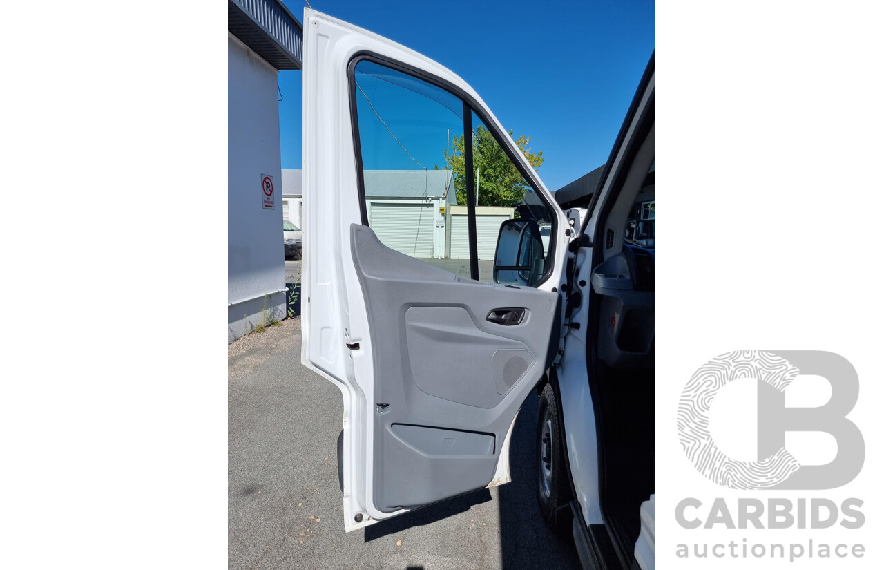 7/2017 Ford Transit 350L LWB MID ROOF VO 5d Van White 2.2L Turbo Diesel