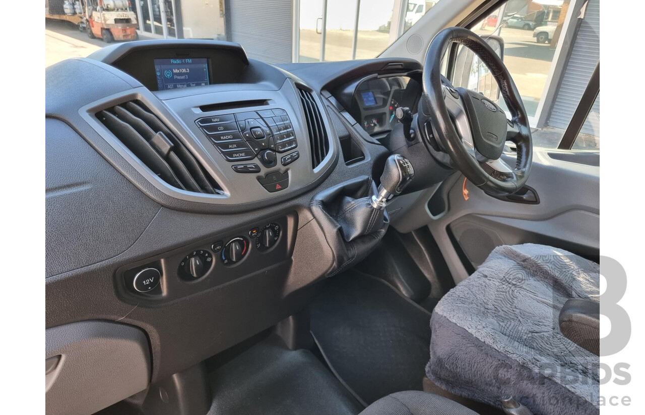 7/2017 Ford Transit 350L LWB MID ROOF VO 5d Van White 2.2L Turbo Diesel