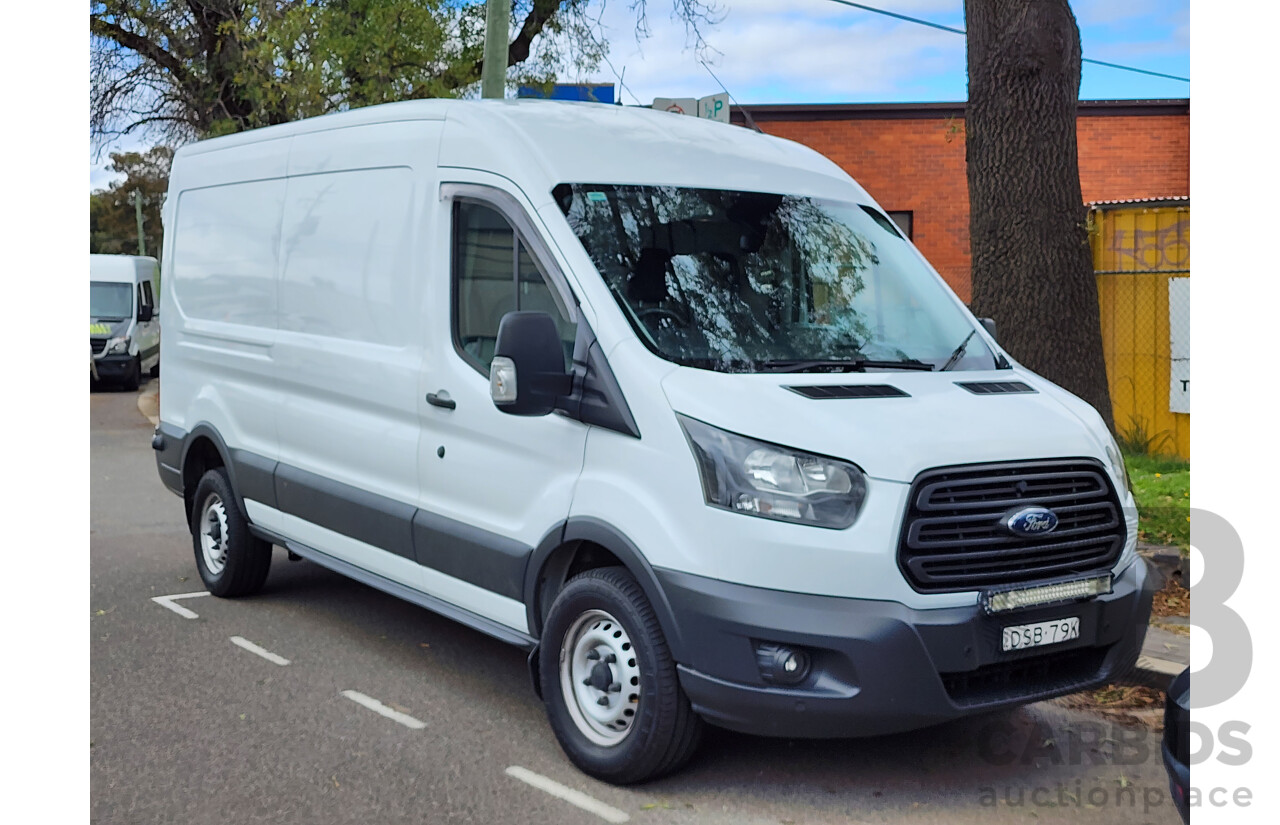 7/2017 Ford Transit 350L LWB MID ROOF VO 5d Van White 2.2L Turbo Diesel