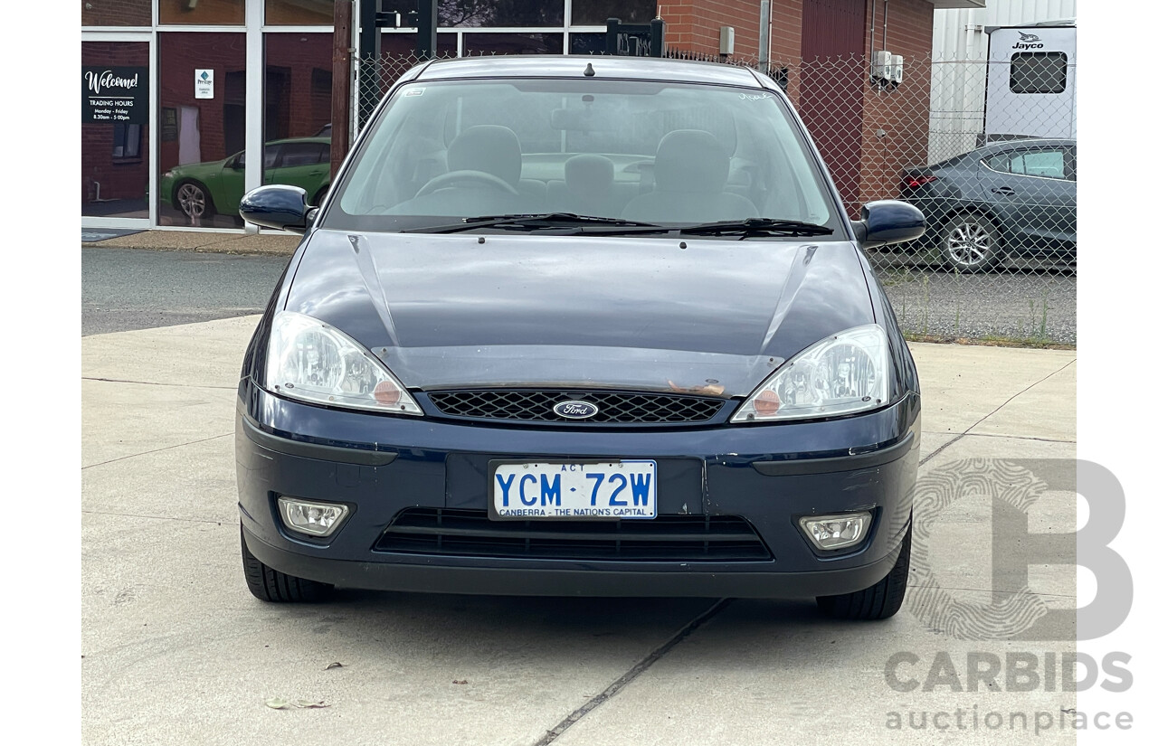 2/2003 Ford Focus GHIA LR 4d Sedan Blue 2.0L