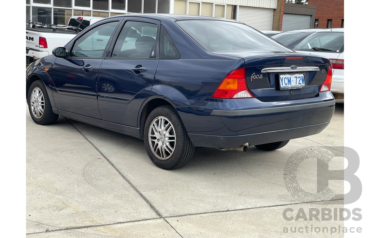 2/2003 Ford Focus GHIA LR 4d Sedan Blue 2.0L