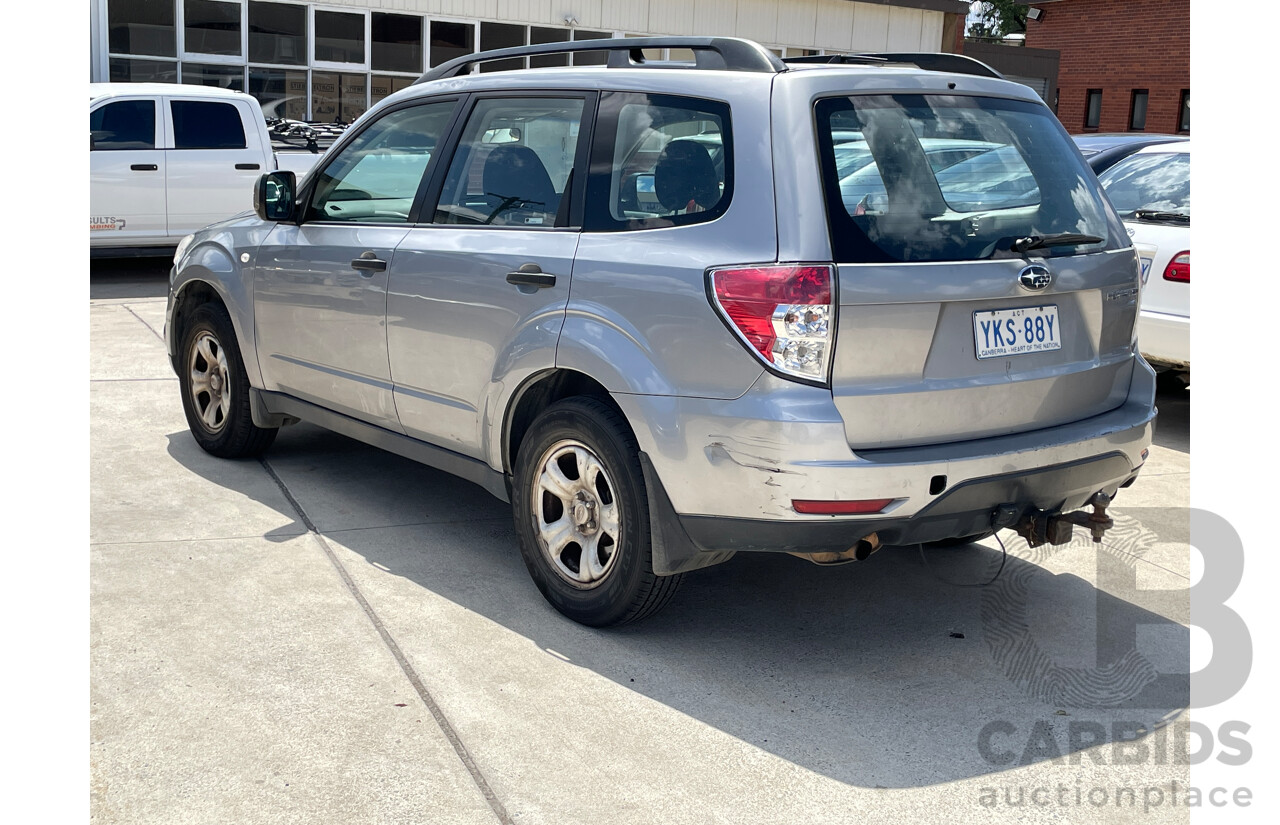 3/2009 Subaru Forester X MY09 4d Wagon Silver 2.5L