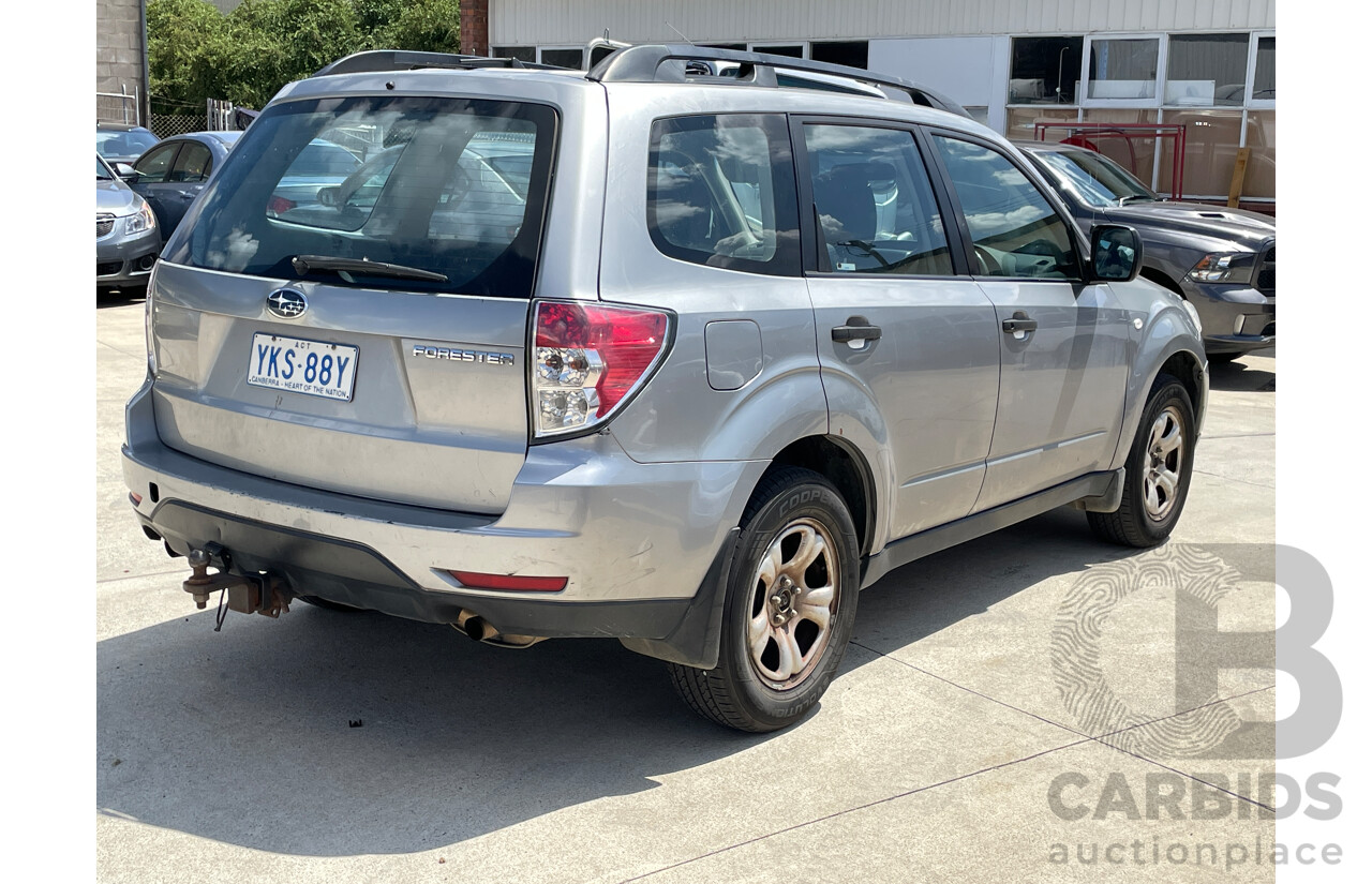 3/2009 Subaru Forester X MY09 4d Wagon Silver 2.5L