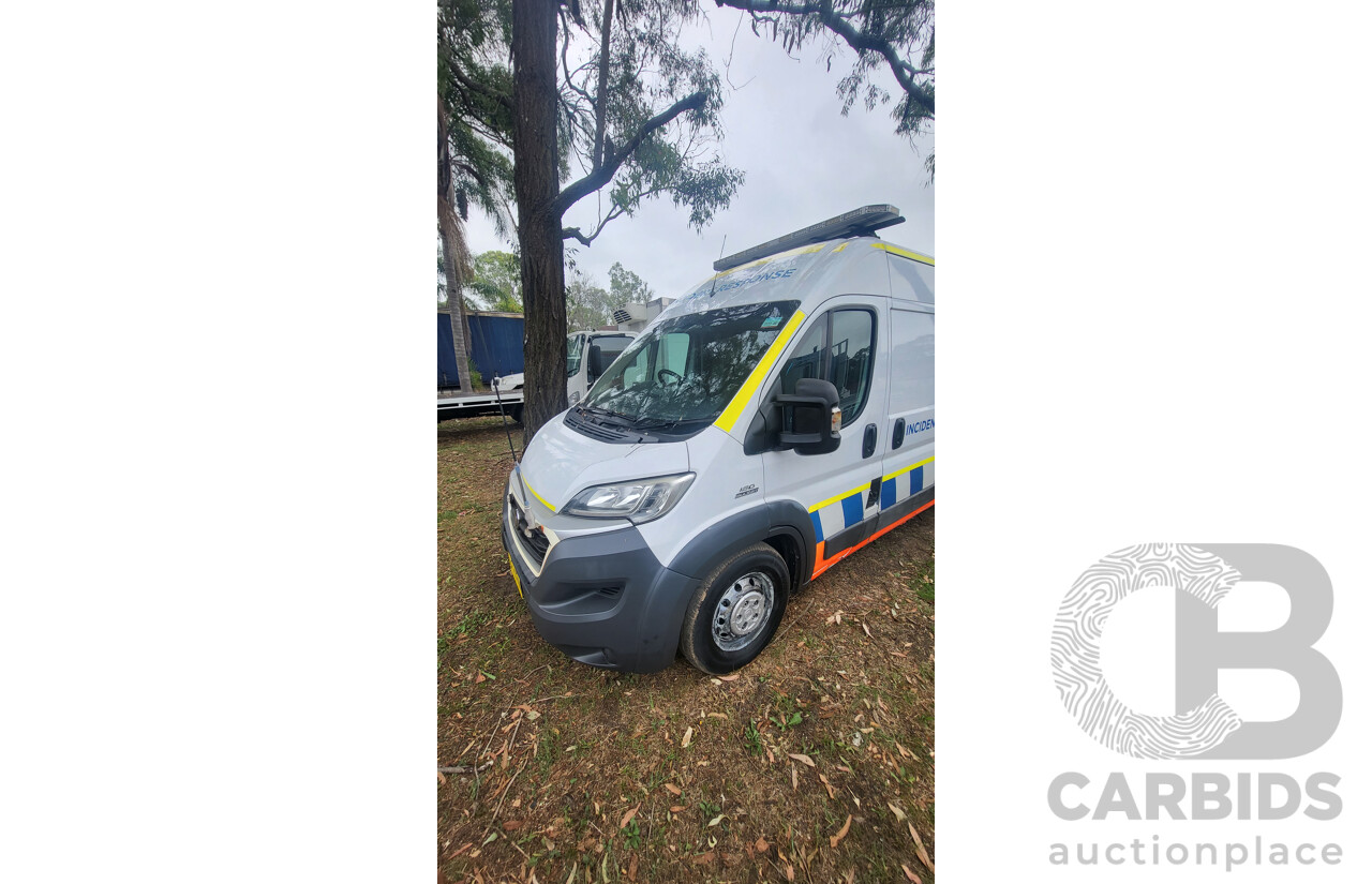 11/2014 FIAT Ducato II Series EX Incident Response Vehicle 3.0L Turbo Diesel