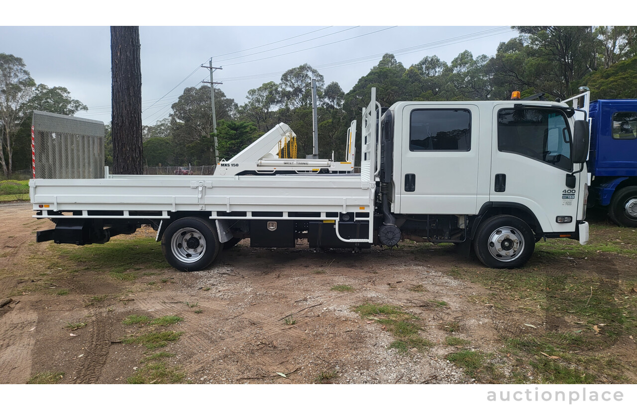 05/2015 Isuzu NPR 400 Crew Cab 5.2L Diesel 4.5m tray