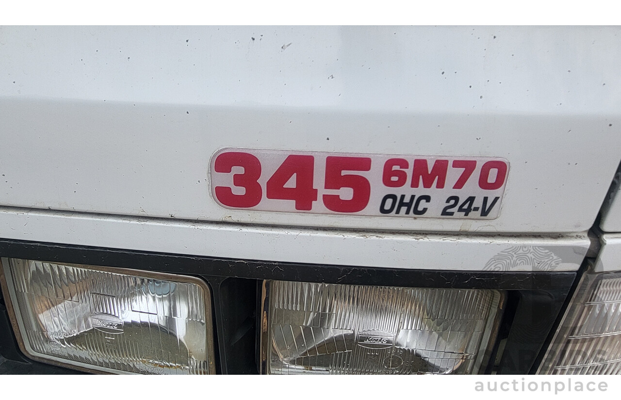 06/2007 Mitsubishi FV500 Skip Bin Truck White 6.4L Diesel