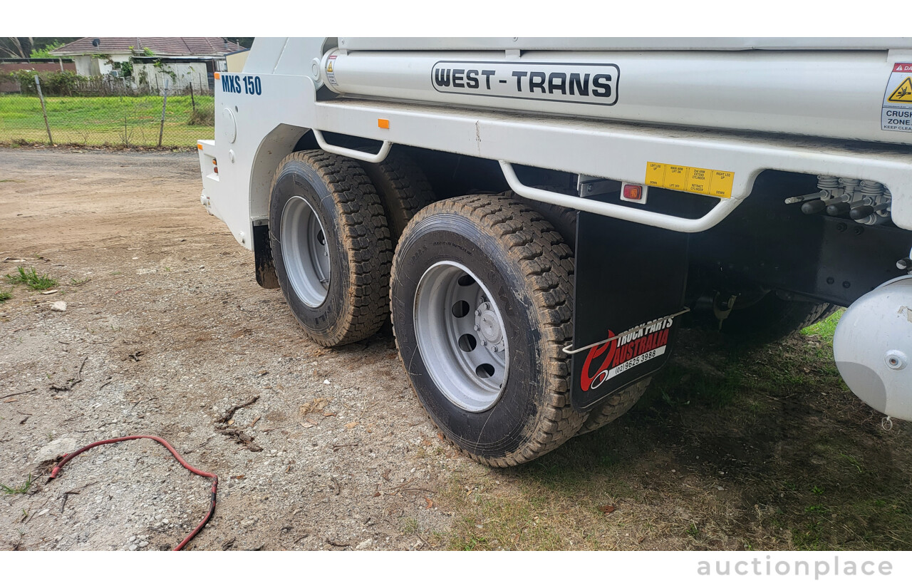 06/2007 Mitsubishi FV500 Skip Bin Truck White 6.4L Diesel