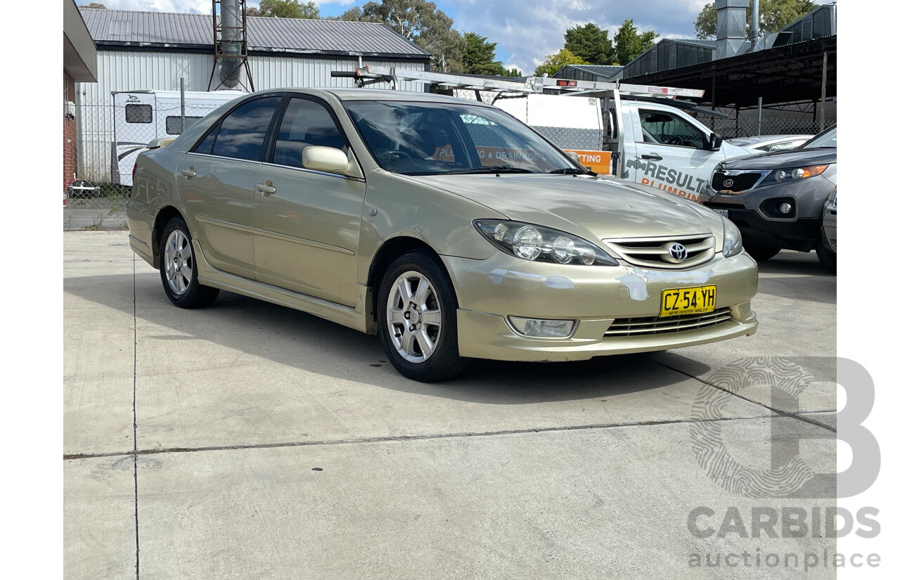 5/2005 Toyota Camry Sportivo ACV36R UPGRADE 4d Sedan Gold 2.4L