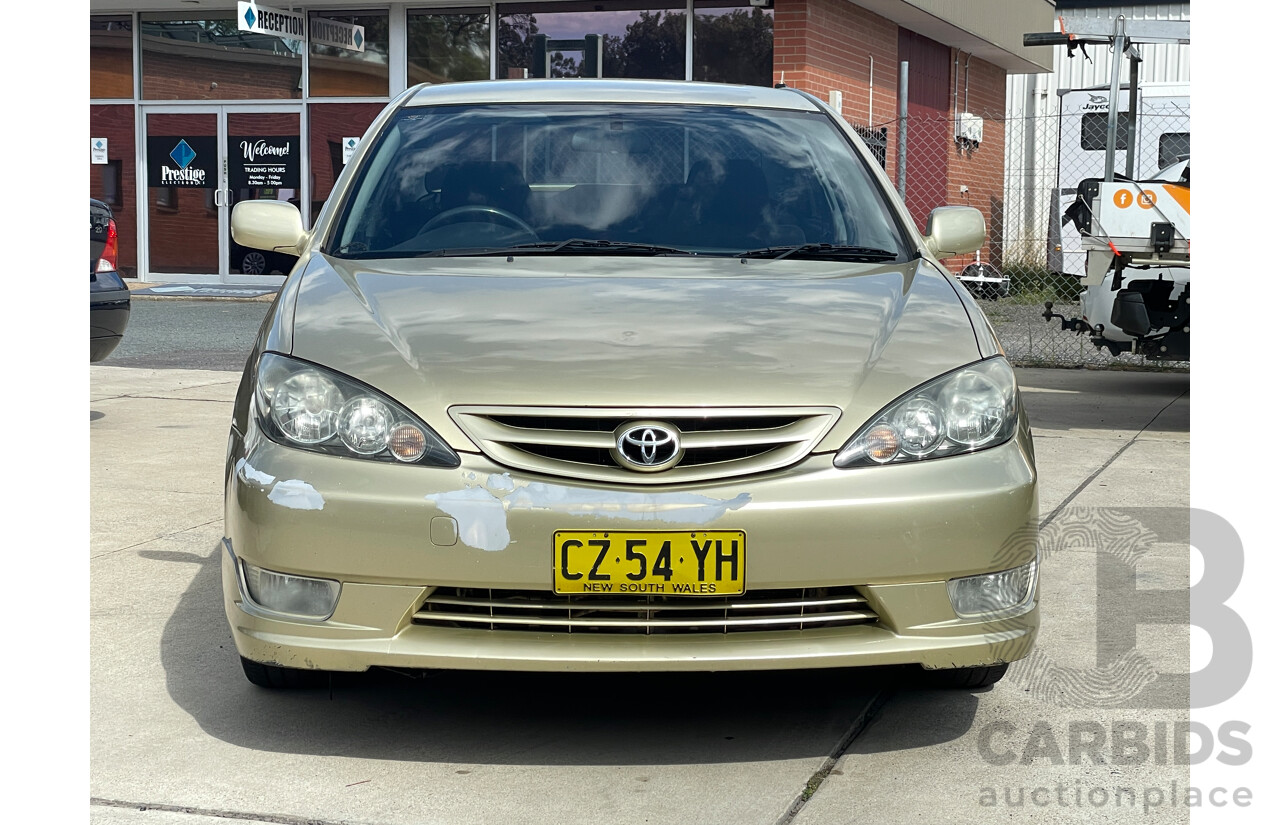 5/2005 Toyota Camry Sportivo ACV36R UPGRADE 4d Sedan Gold 2.4L