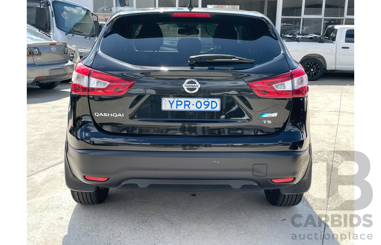 7/2014 Nissan Qashqai TS J11 4d Wagon Black 1.6L - Automatic