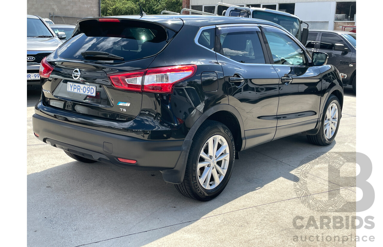 7/2014 Nissan Qashqai TS J11 4d Wagon Black 1.6L - Automatic