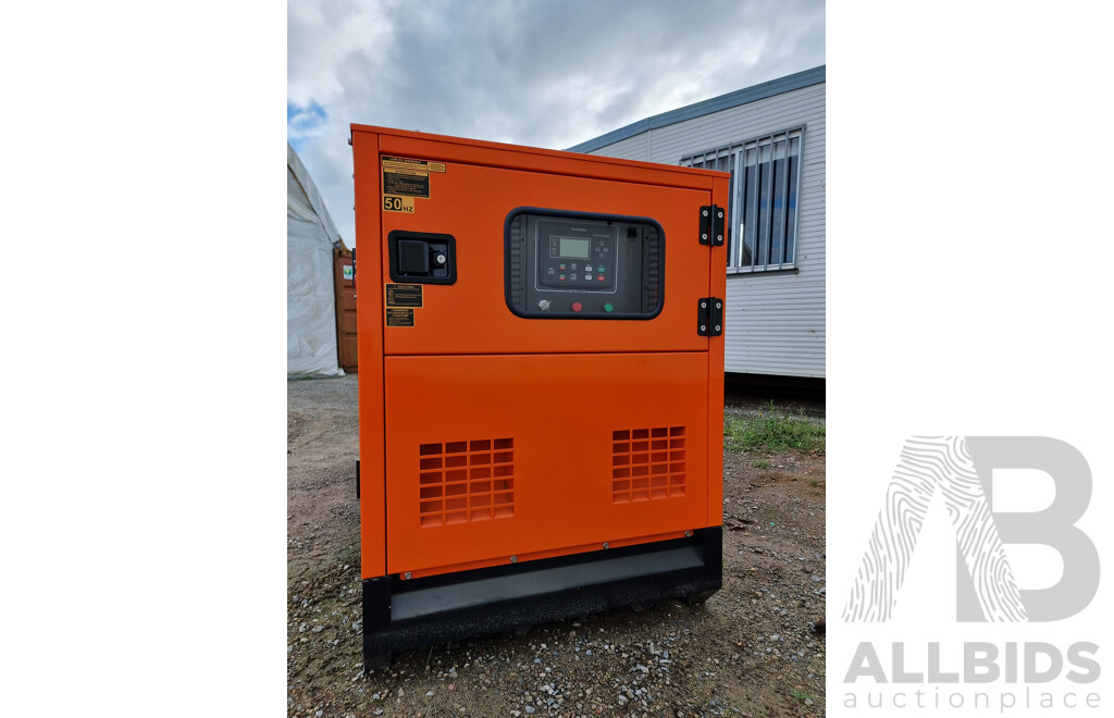 2021 KOBOLT KB42 Silenced 40kVA Generator - UNUSED