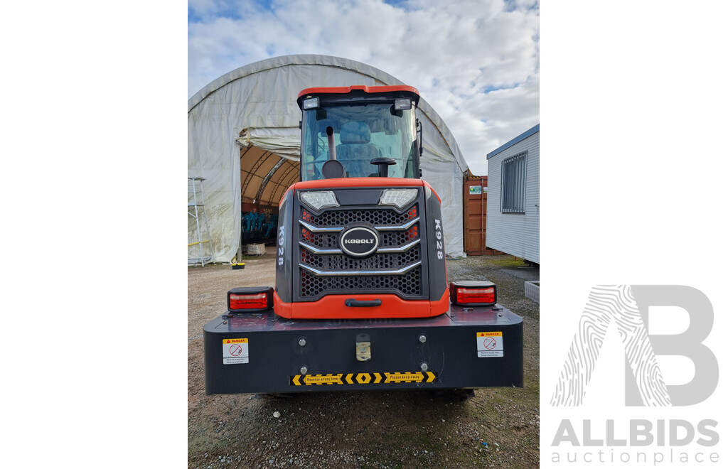 2022 KOBOLT KB928 Articulated All-Terrain Wheel Loader - UNUSED