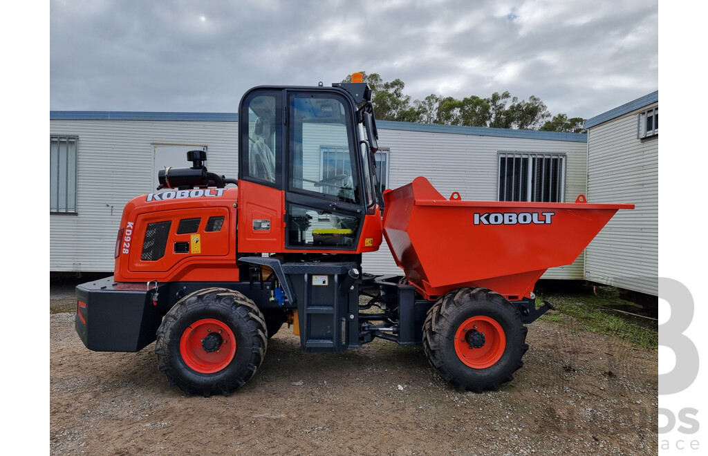 2022 KOBOLT KD928 Articulated All-Terrain Site Dumper - UNUSED