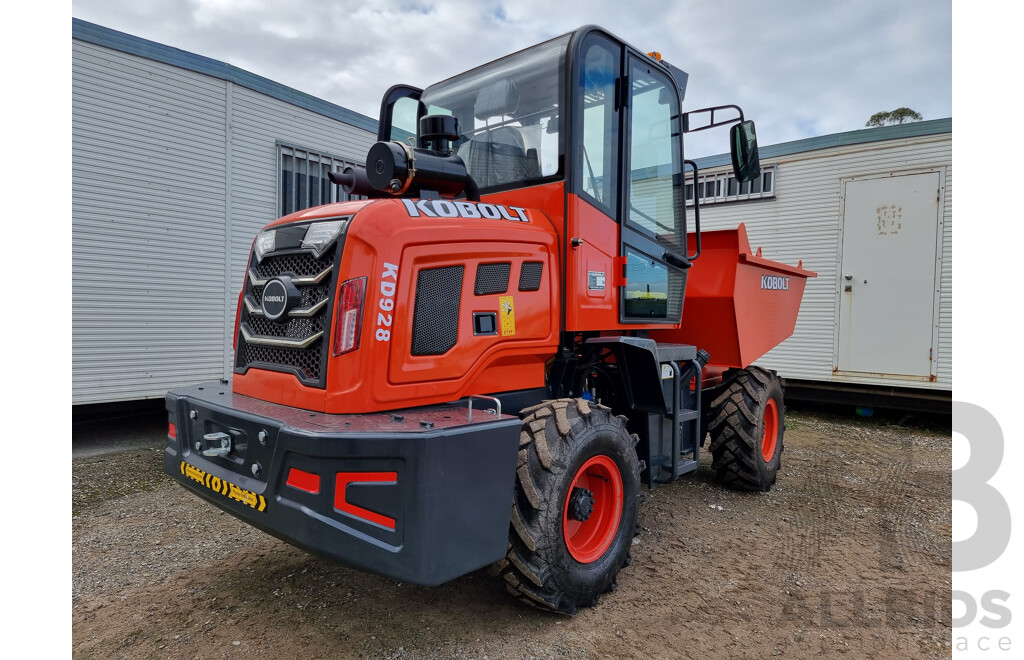 2022 KOBOLT KD928 Articulated All-Terrain Site Dumper - UNUSED