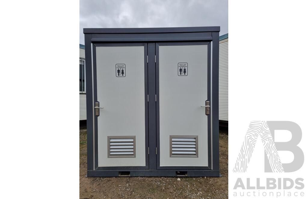 2022 Portable Doubler Toilet Block - UNUSED