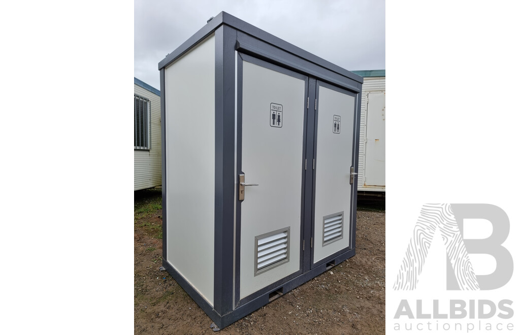 2022 Portable Doubler Toilet Block - UNUSED