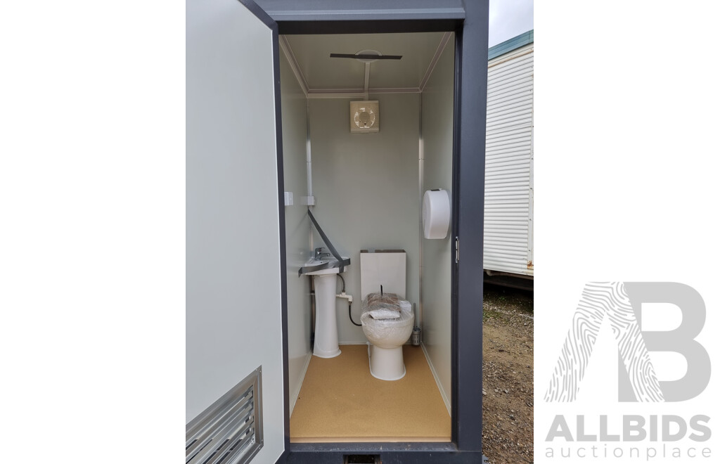 2022 Portable Doubler Toilet Block - UNUSED