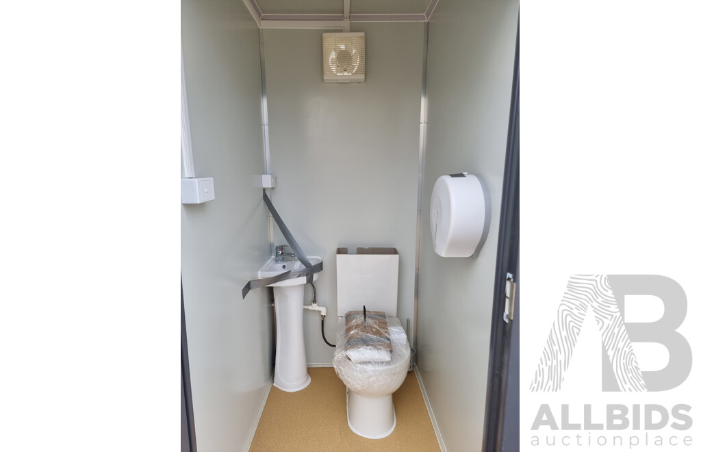2022 Portable Doubler Toilet Block - UNUSED