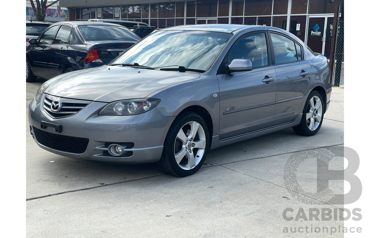 9/2005 Mazda Mazda3 SP23 BK 4d Sedan Grey 2.3L