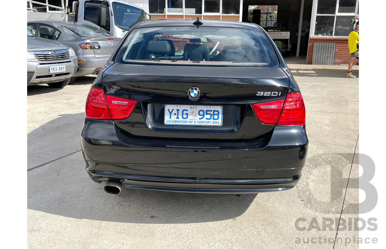 8/2009 Bmw 320i Executive E90 MY09 4d Sedan Black 2.0L