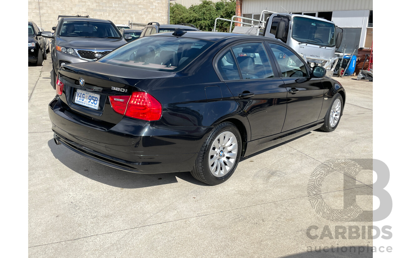 8/2009 Bmw 320i Executive E90 MY09 4d Sedan Black 2.0L