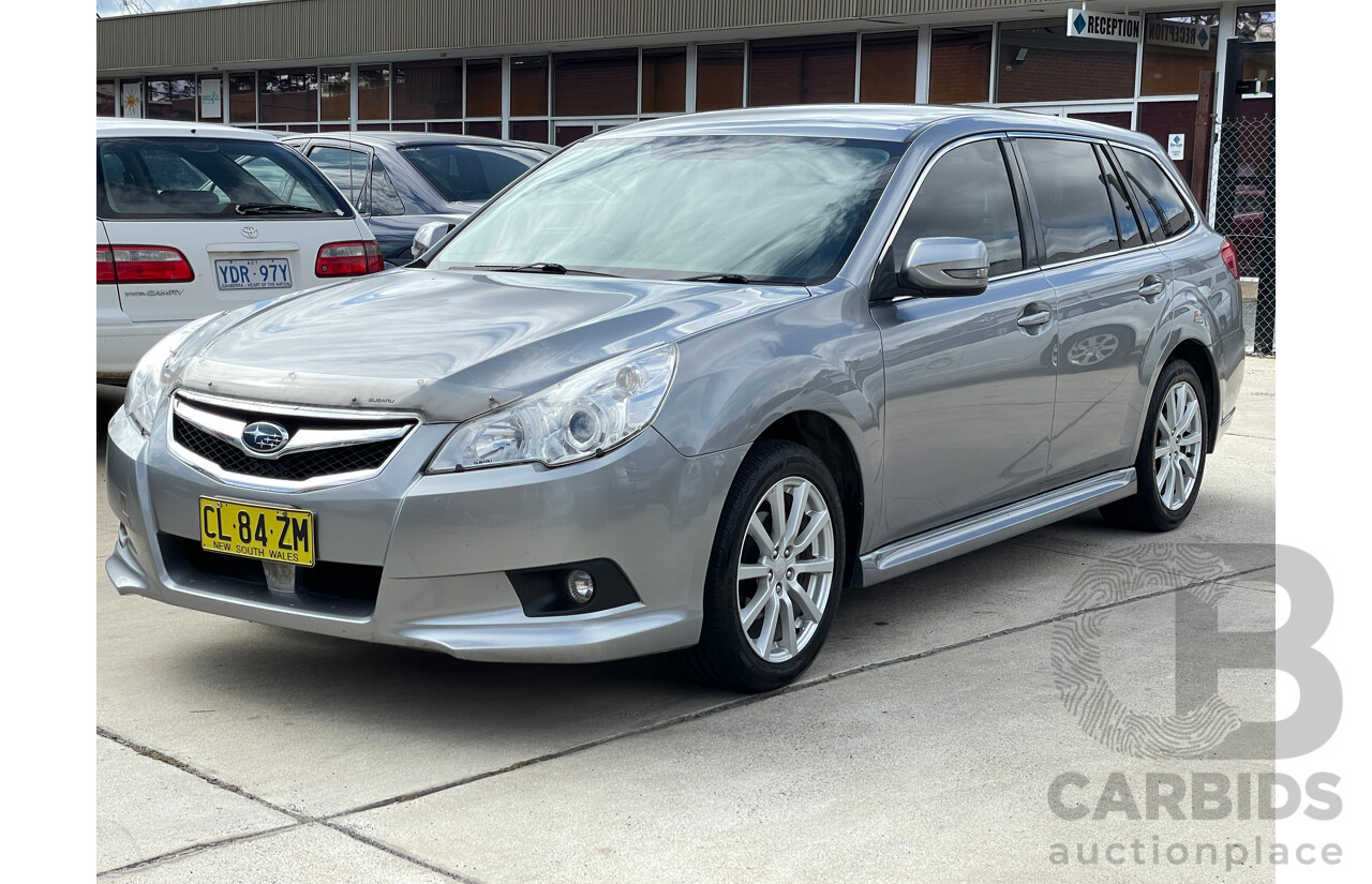 6/2010 Subaru Liberty 2.5i MY10 4d Wagon Silver 2.5L