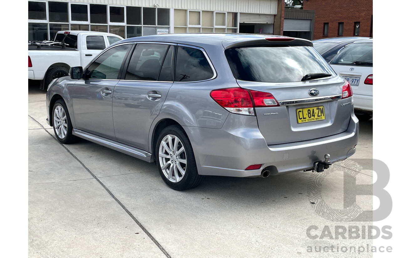 6/2010 Subaru Liberty 2.5i MY10 4d Wagon Silver 2.5L