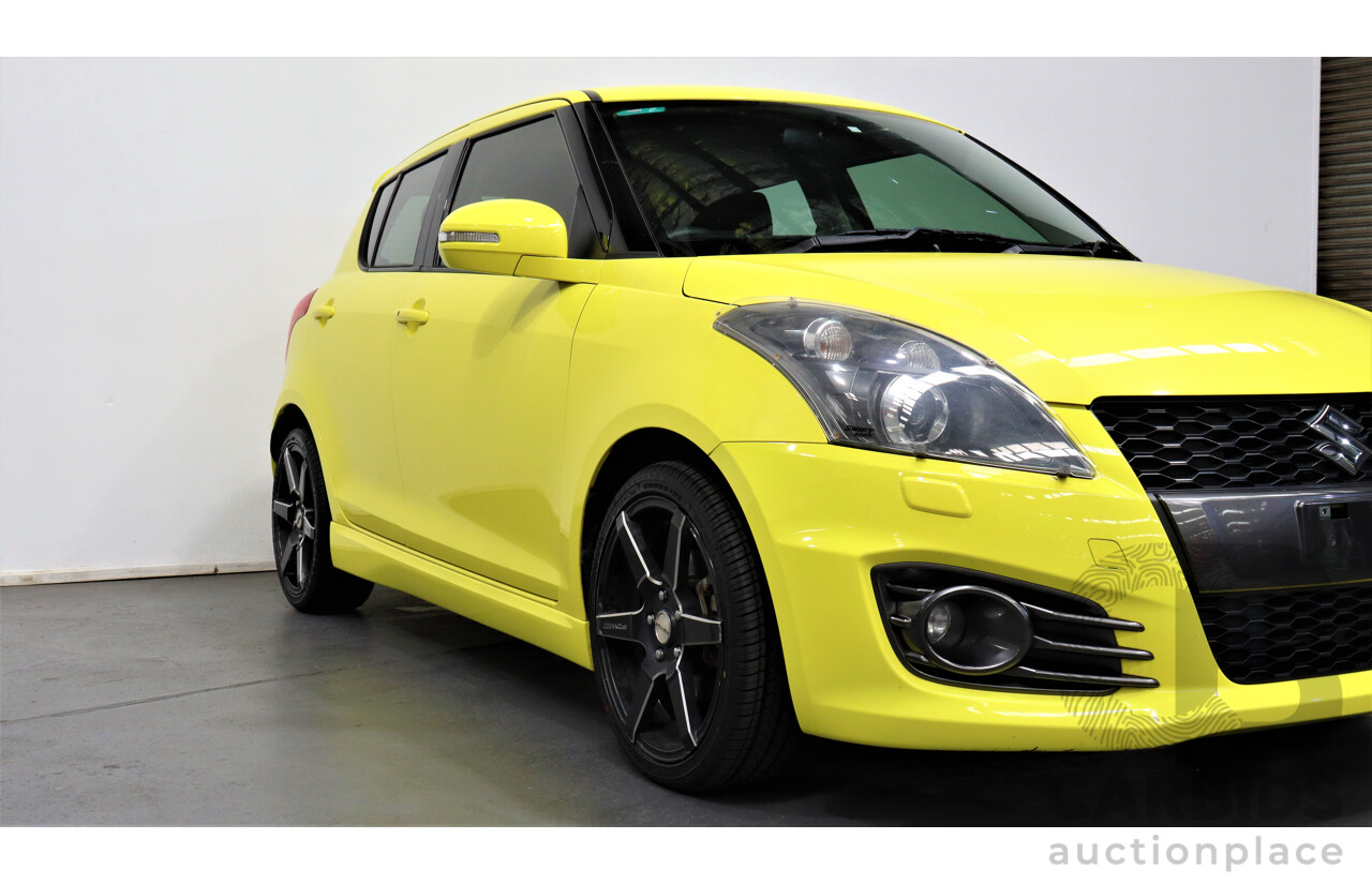 5/2012 Suzuki Swift Sport FZ 5d Hatchback Yellow 1.6L