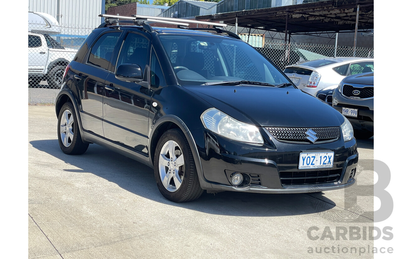 4/2010 Suzuki SX4 AWD GY MY10 5d Hatchback Black 2.0L