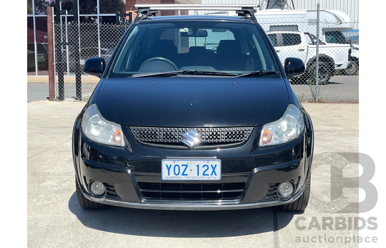 4/2010 Suzuki SX4 AWD GY MY10 5d Hatchback Black 2.0L