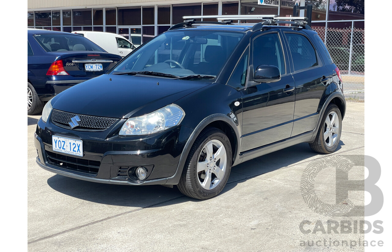 4/2010 Suzuki SX4 AWD GY MY10 5d Hatchback Black 2.0L