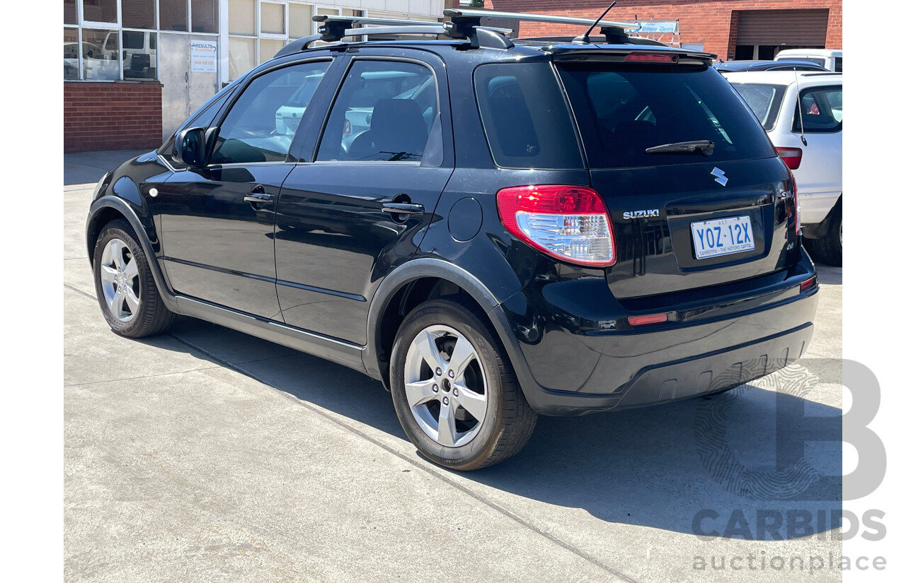 4/2010 Suzuki SX4 AWD GY MY10 5d Hatchback Black 2.0L