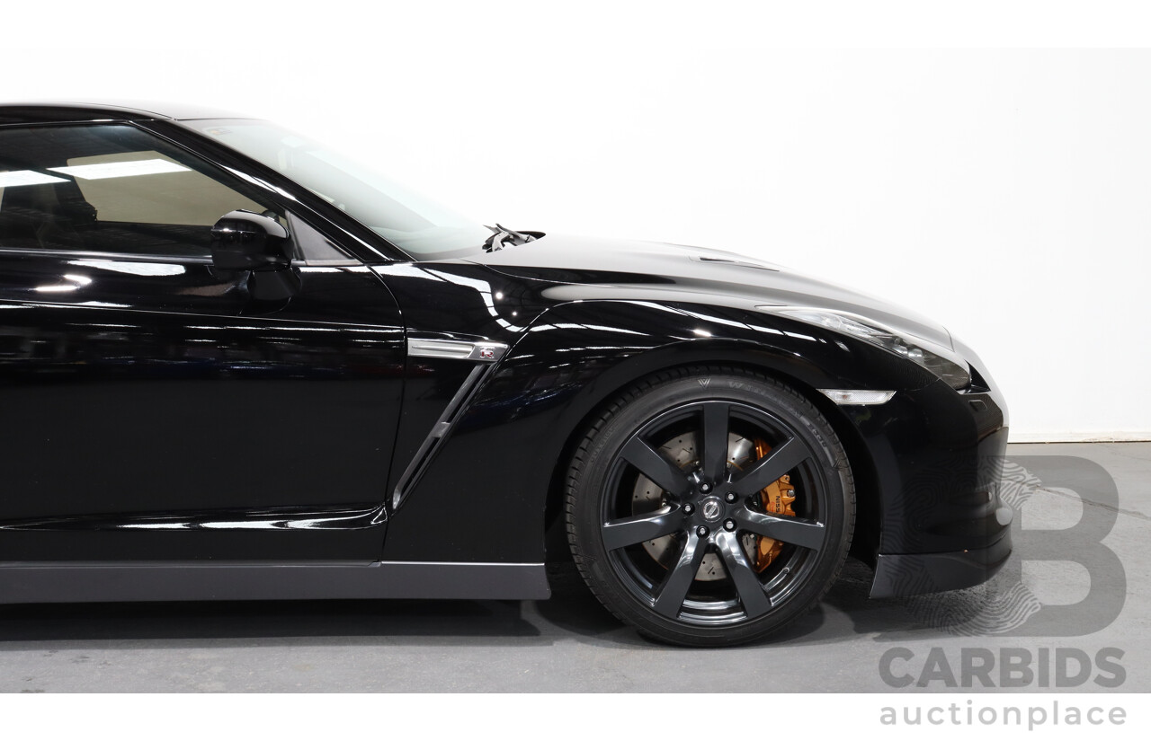 9/2009 Nissan GTR R35 Black Edition Premium 2d Coupe Black 3.8L Twin Turbo