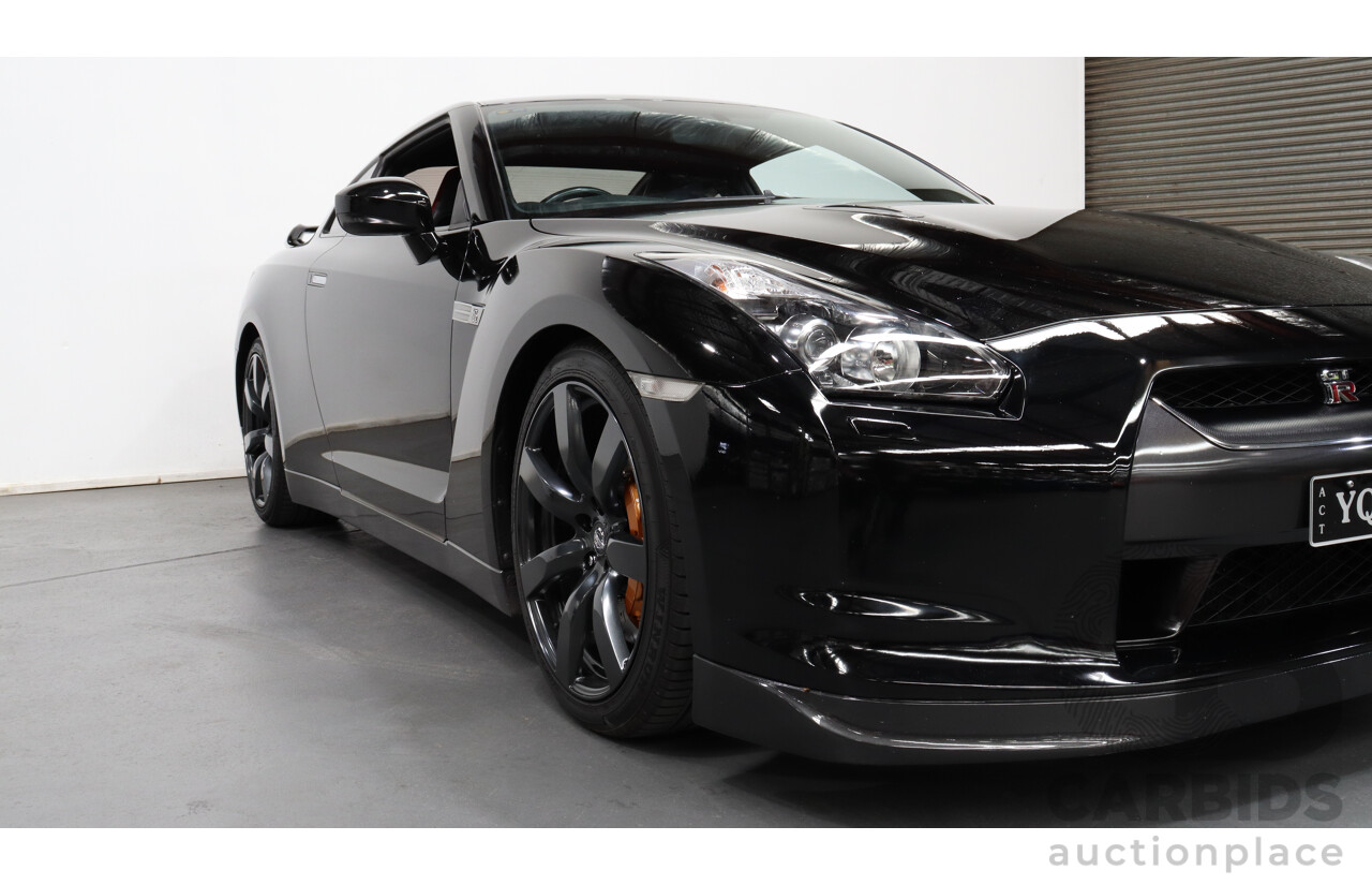 9/2009 Nissan GTR R35 Black Edition Premium 2d Coupe Black 3.8L Twin Turbo