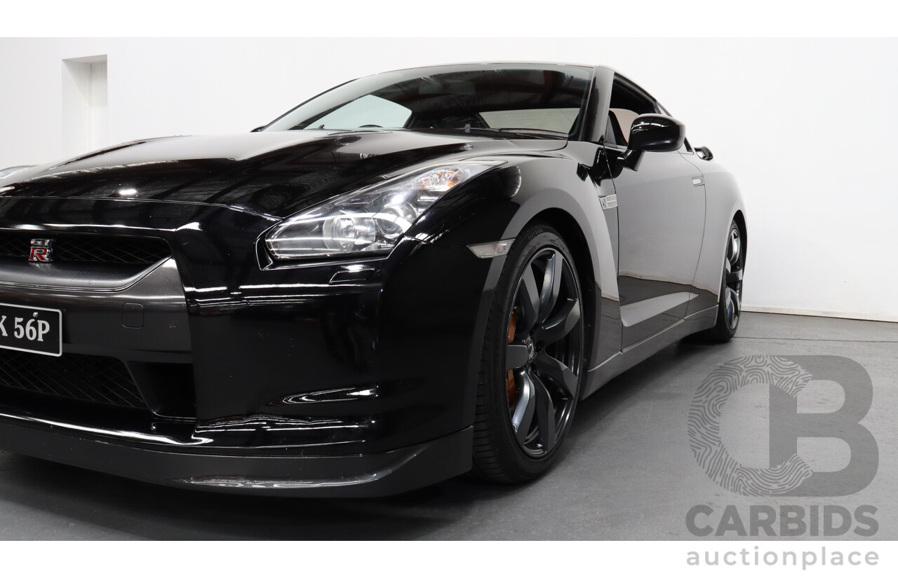 9/2009 Nissan GTR R35 Black Edition Premium 2d Coupe Black 3.8L Twin Turbo