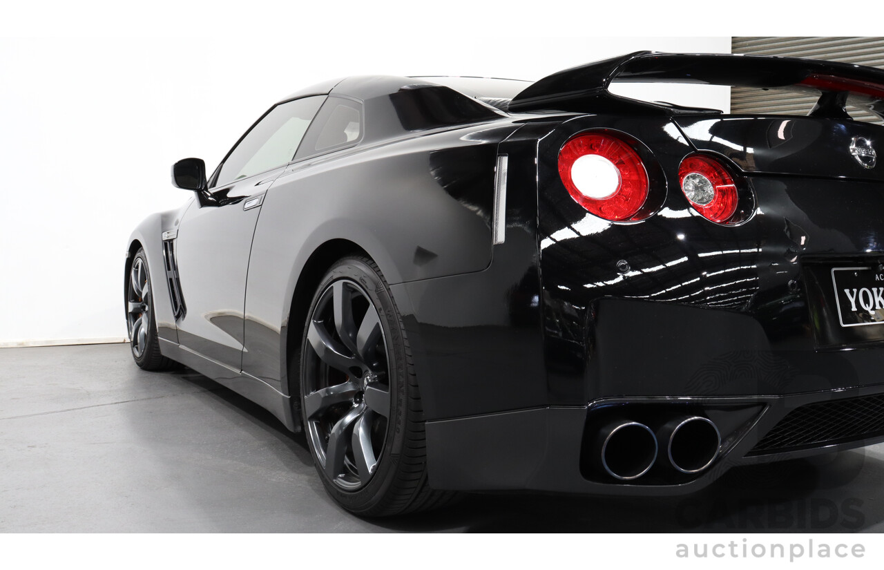 9/2009 Nissan GTR R35 Black Edition Premium 2d Coupe Black 3.8L Twin Turbo