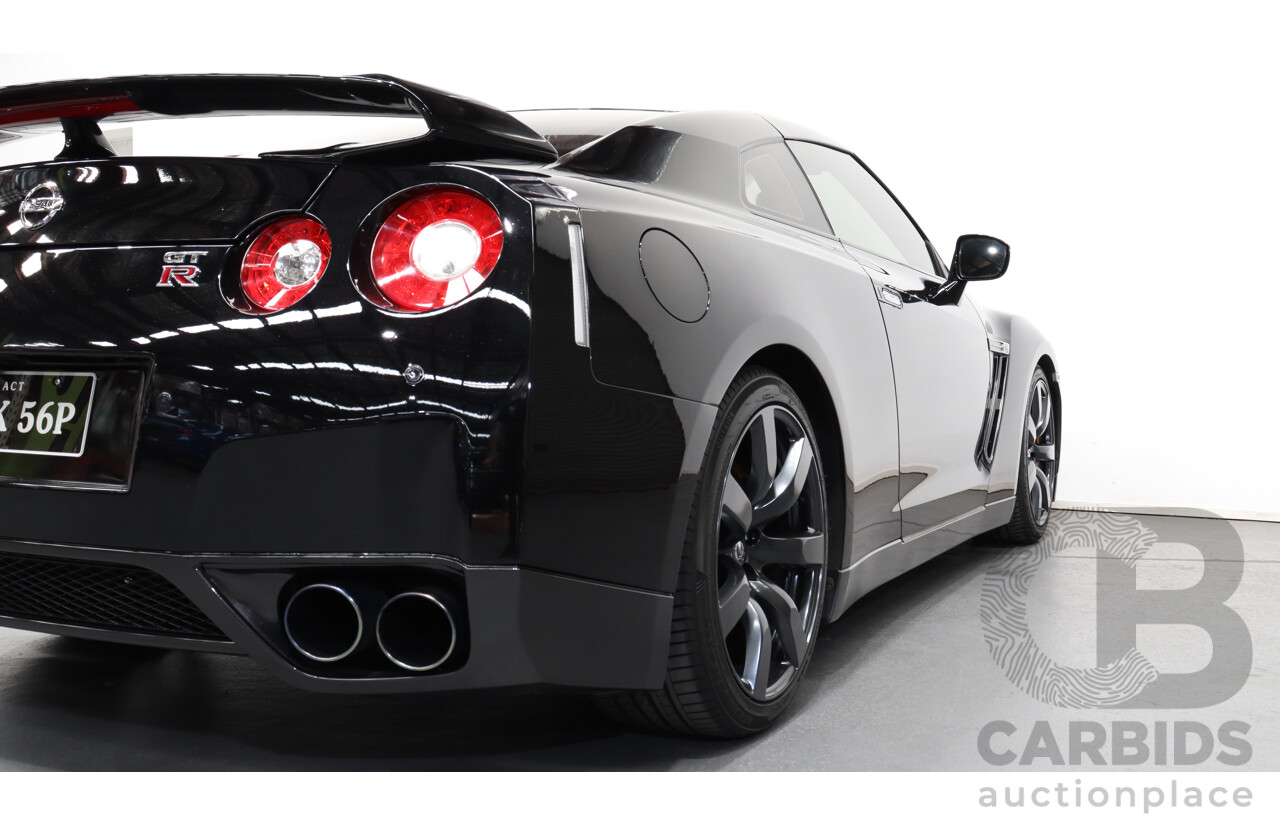 9/2009 Nissan GTR R35 Black Edition Premium 2d Coupe Black 3.8L Twin Turbo