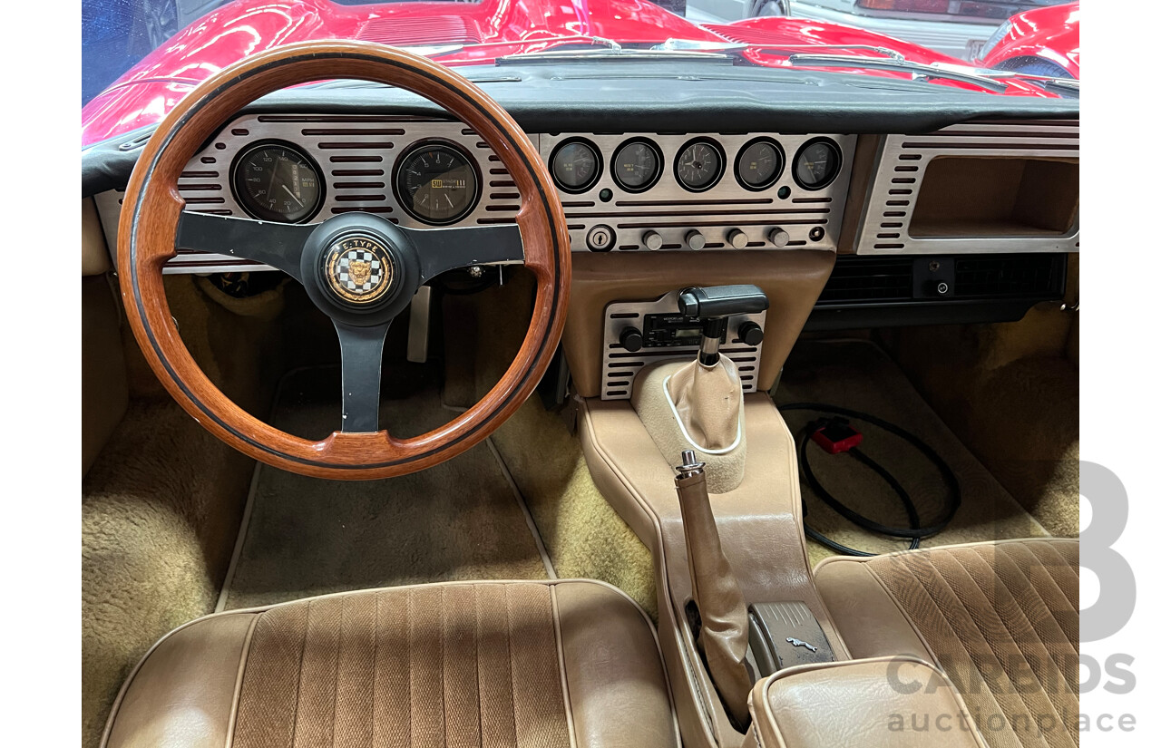 1/1969 Jaguar XKE E Type 2d Coupe Red 289ci V8