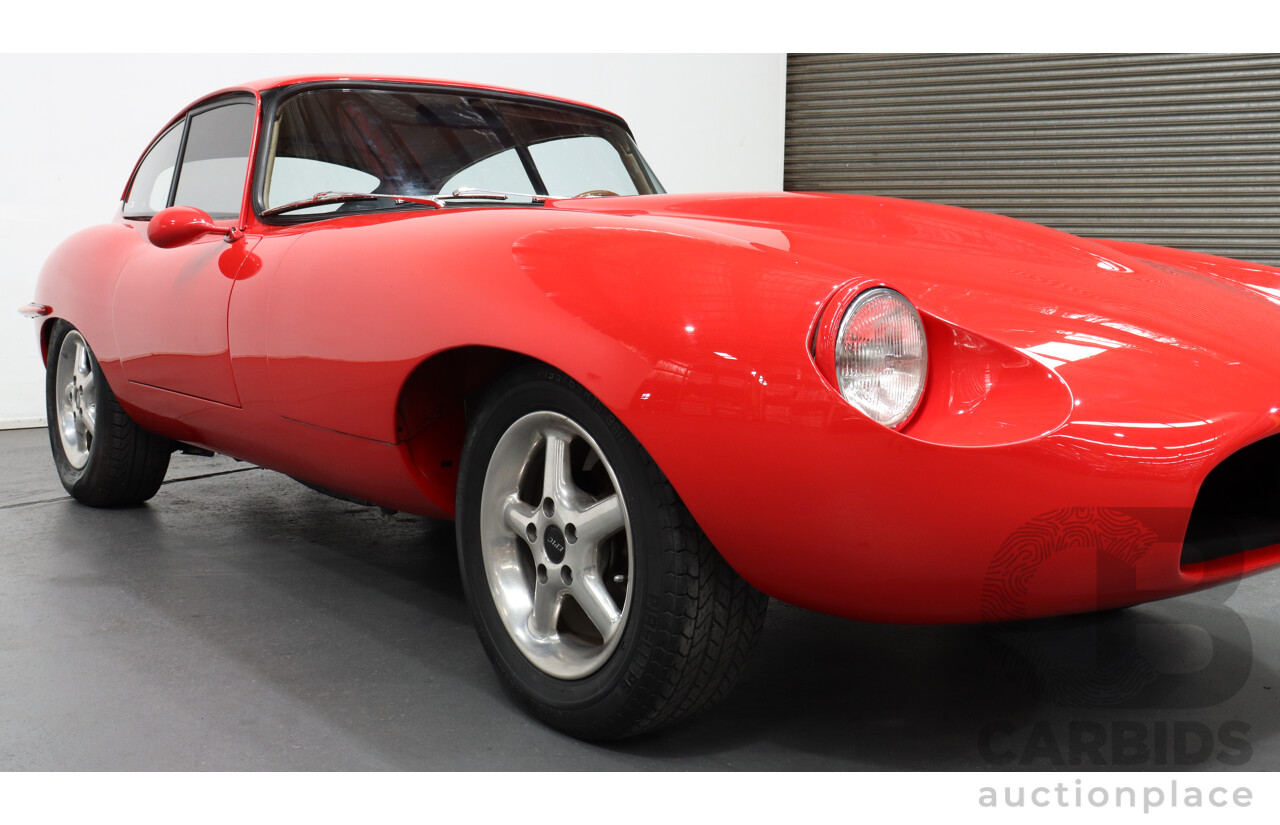 1/1969 Jaguar XKE E Type 2d Coupe Red 289ci V8