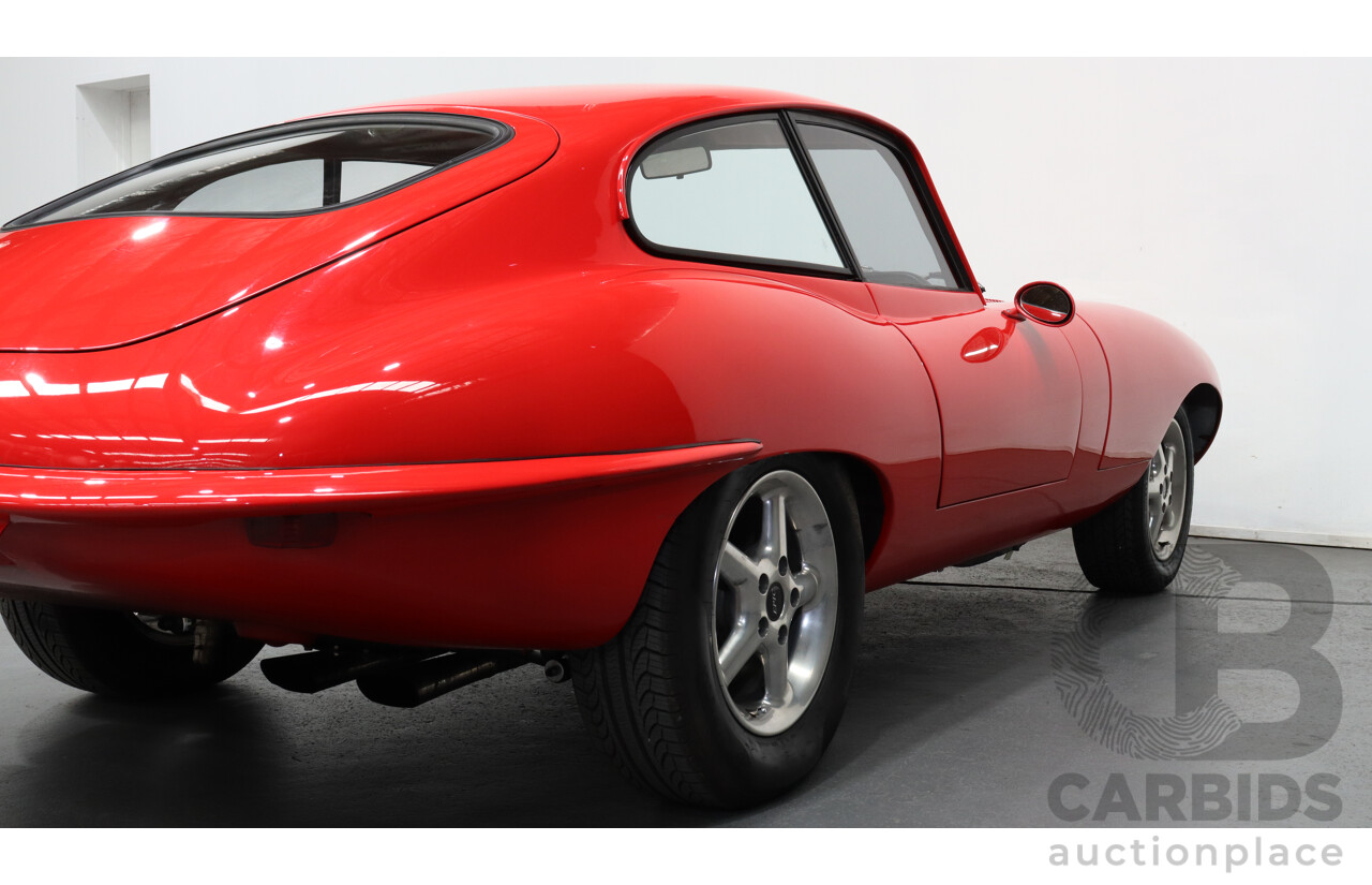 1/1969 Jaguar XKE E Type 2d Coupe Red 289ci V8