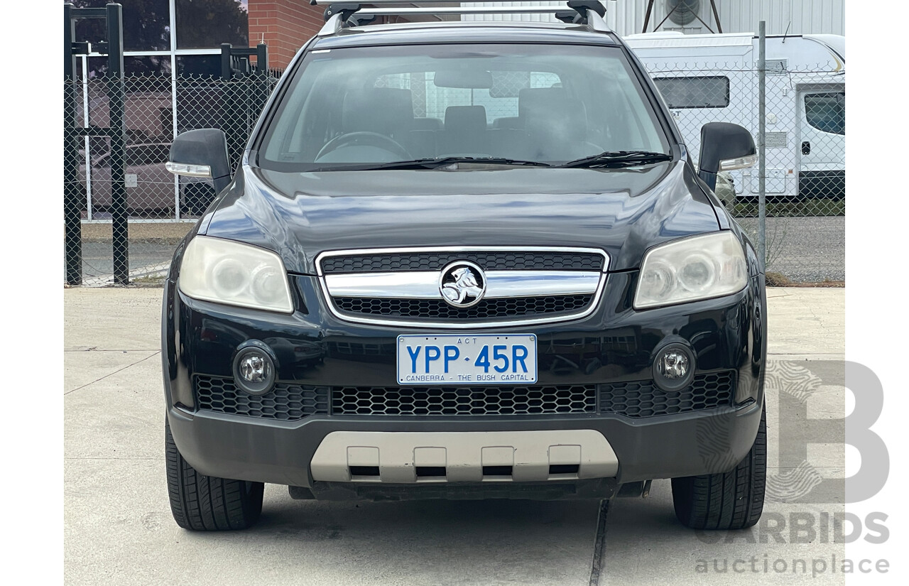 1/2009 Holden Captiva LX (4x4) CG MY09 4d Wagon Black 2.0L