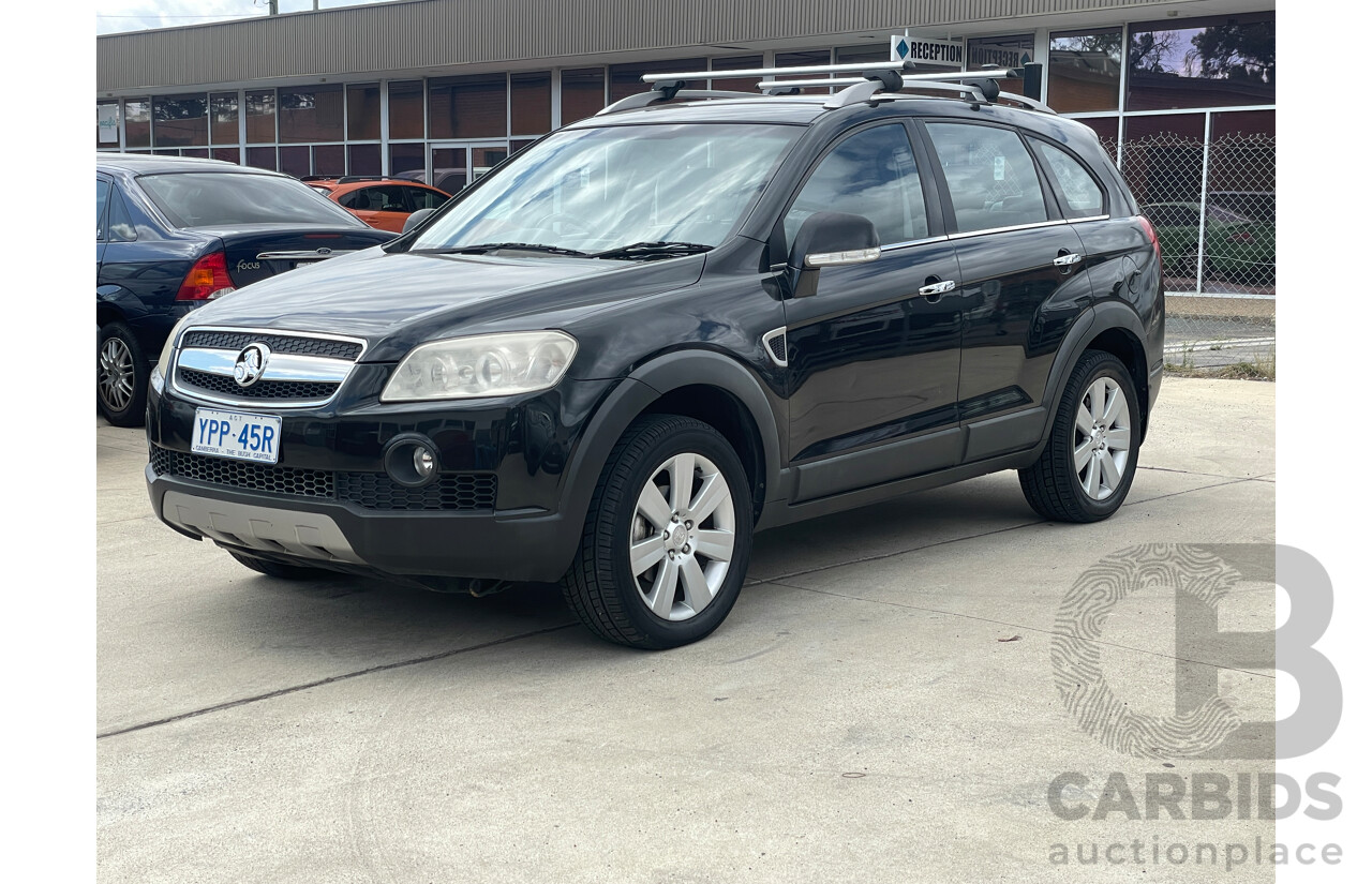 1/2009 Holden Captiva LX (4x4) CG MY09 4d Wagon Black 2.0L