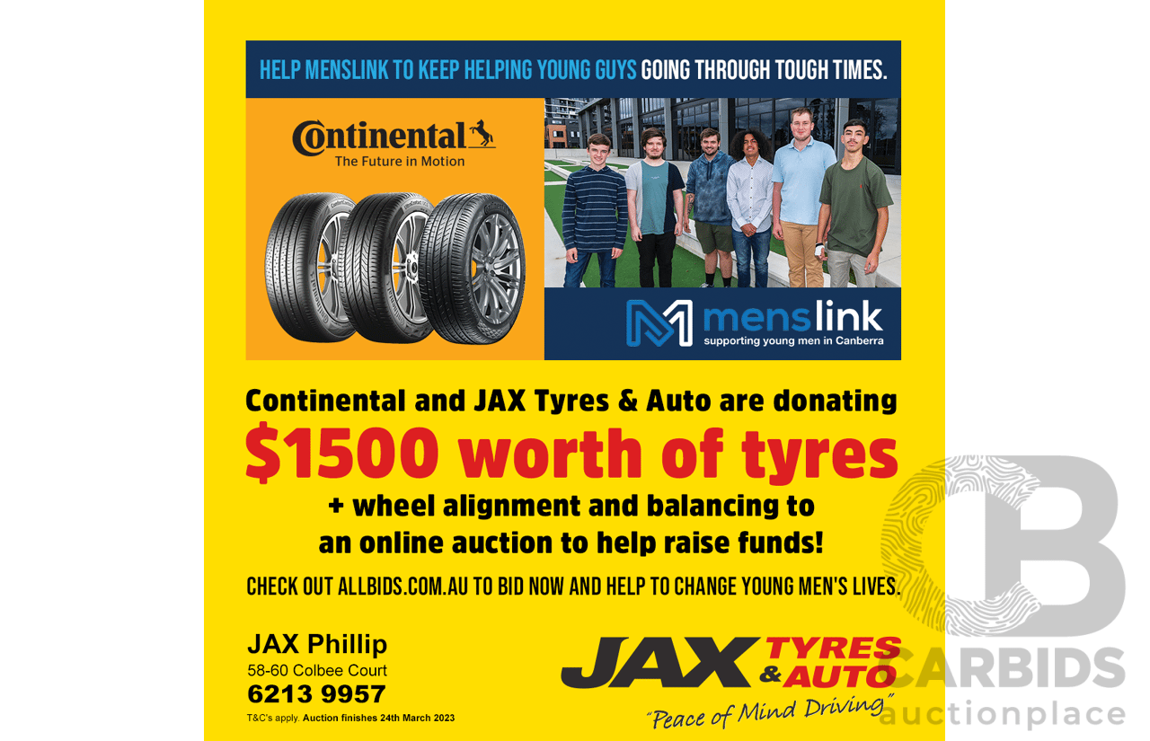 L72 - JAX Tyres -set of 4 Continental tyres