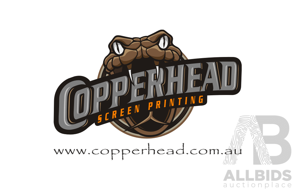 Copperhead Screen Printing Voucher - $500