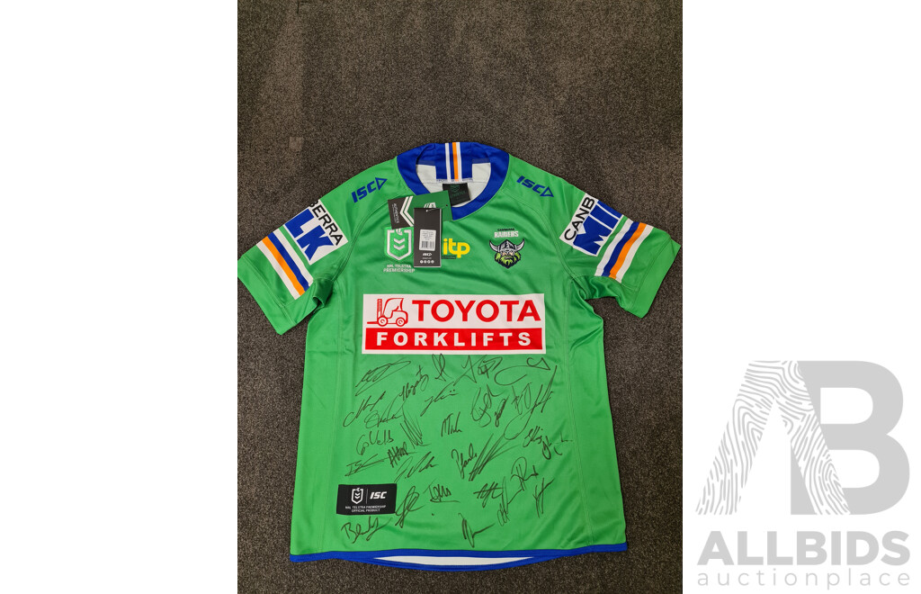 L21 - Canberra Raiders Experience 2023 Signed Jersey